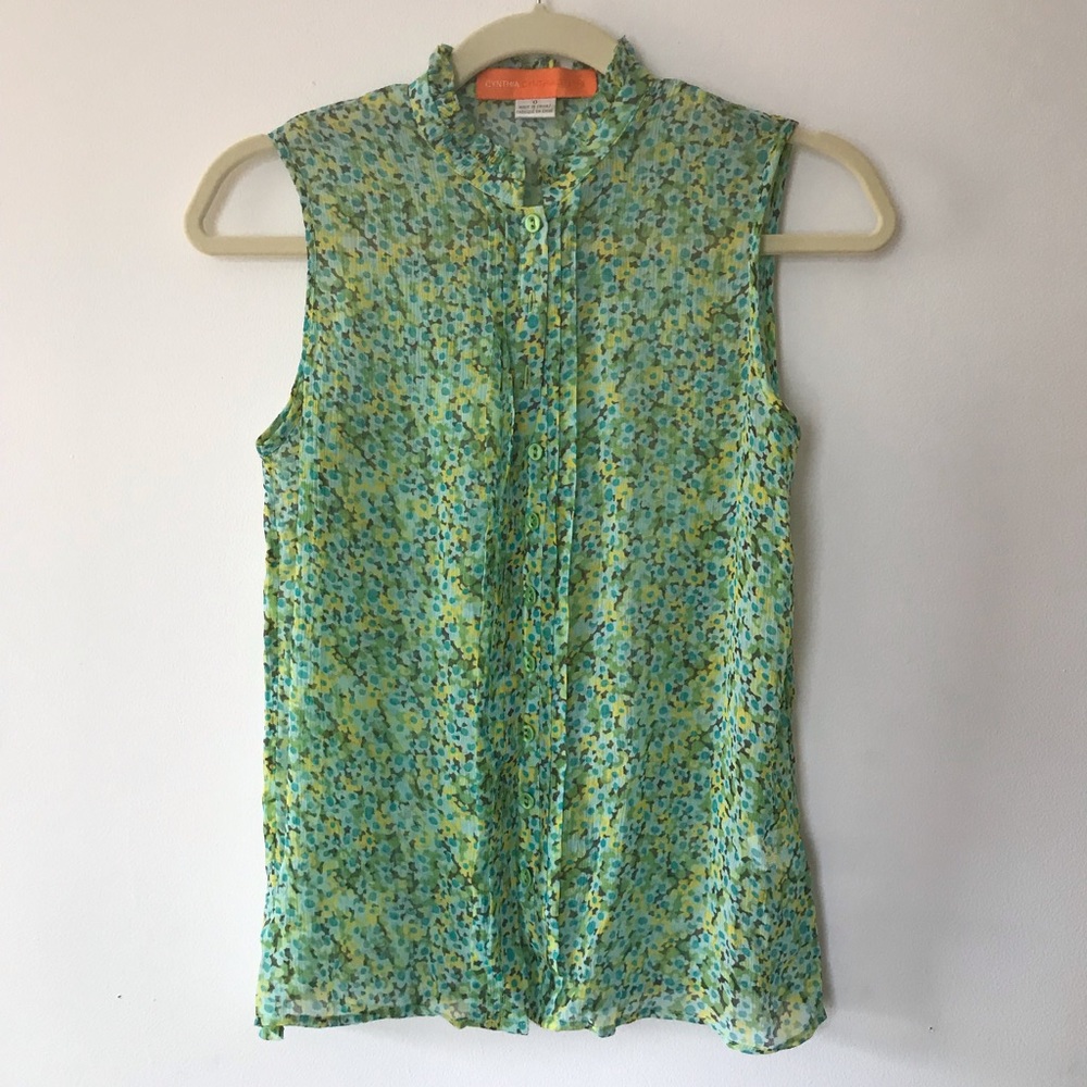Cynthia Steffe silk blouse